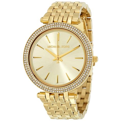 michael kors watch ladies gold